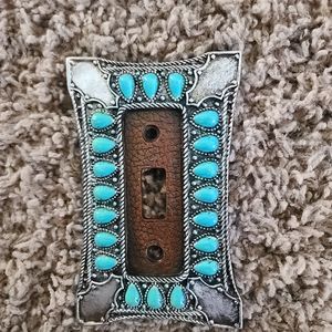 Turquoise light covers